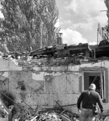 Запоріжжя атакували п&#039;ять ворожих ракет: фото