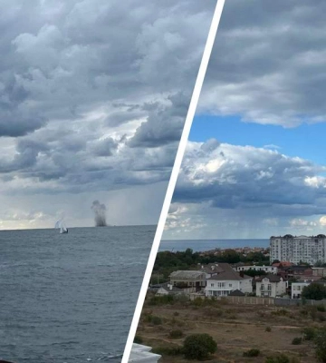 У морі поблизу Севастополя чули гучний вибух