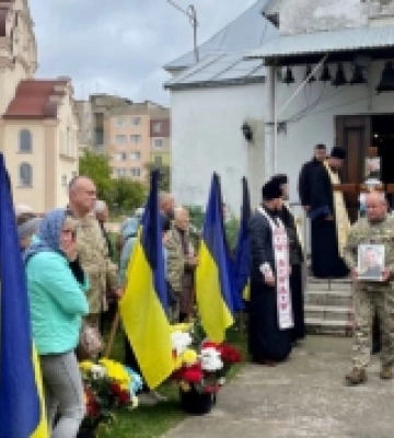 Волинська громада провела в останню путь загиблого Героя Ігоря Гаврилюка