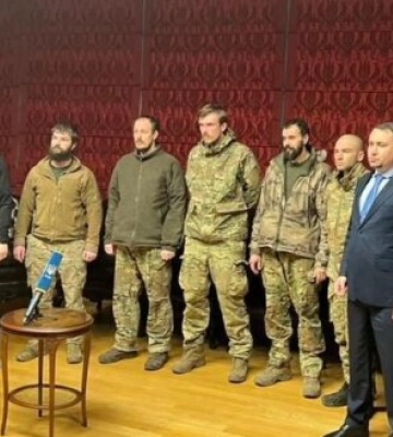 Україна повернула захисників &quot;Азовсталі&quot; Паламара, Волинського та Прокопенка з російського полону