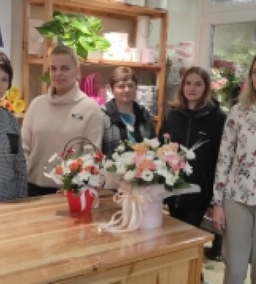 На Старовижівщині провели майстер-клас з флористики