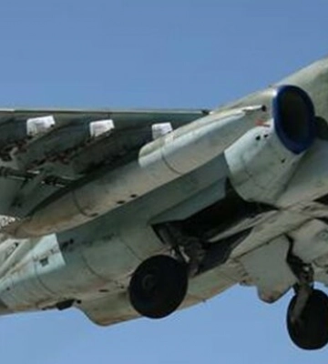 У Херсонській області збили російський штурмовик Су-25