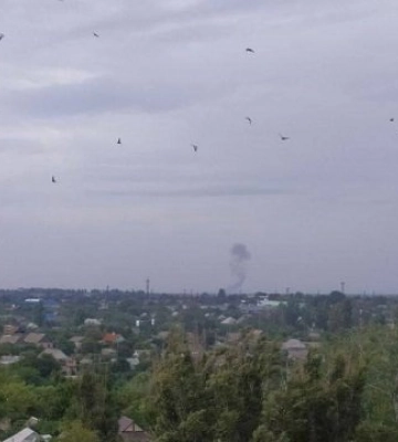 На аеродромі в Мелітополі лунають вибухи: там стоїть ворожа техніка