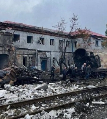 Росія завдала удару по вокзалу Харкова і знищила вагони з тілами своїх військових