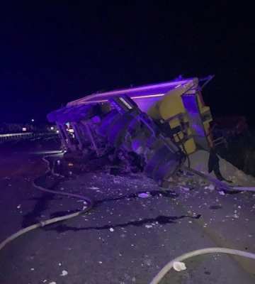 Ввечері на трасі Одеса-Рені сталася смертельна аварія за участю вантажних автомобілів