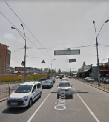 У Києві до 12 жовтня обмежуватимуть рух транспорту на Оболонському проспекті