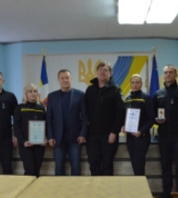 У Вараші вручили нагороди рятувальникам