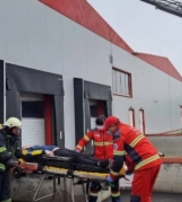 Рятувальники провели тактико-спеціальні навчання на одному із підприємств Волині
