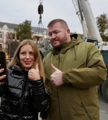 На День міста в Полтаві діятиме виставка ворожої техніки