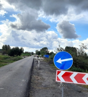 На Волині дорожники відновили ремонт 12-метрового мосту