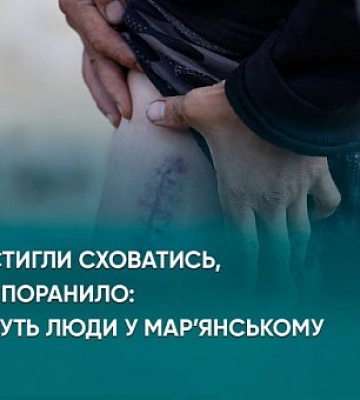 Мар’янське під час війни: ракета в городі, жменя осколків на подвір`ї, фазани в пустих хатах