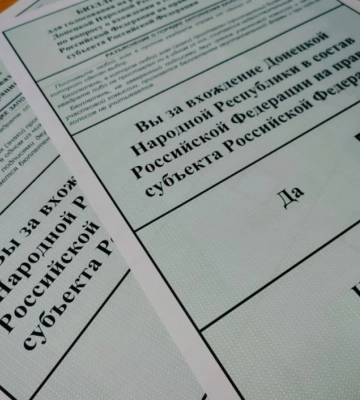 На оккупированных территориях начались псевдореферендумы о присоединении к рф