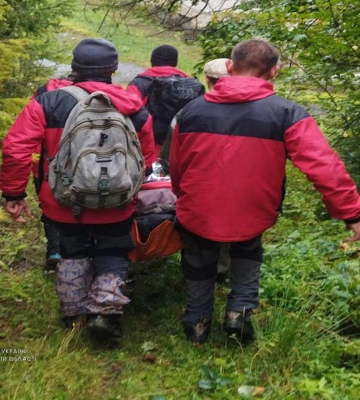 У лісі на Львівщині заблукав грибник: чоловіка розшукували всю ніч