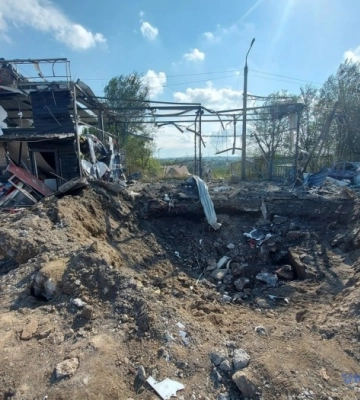 70 автомобілів пошкодила російська ракета у Запоріжжі
