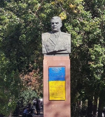 В Одесі зафарбували пам’ятник