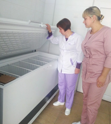 Луцька поліклініка отримала сертифіковані холодильники для зберігання вакцин