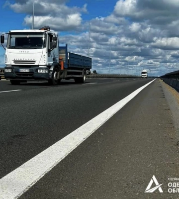 Служба автомобільних доріг нагадує про тимчасове перекриття мосту через Хаджибейський лиман