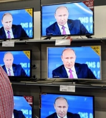 Путин приучил россиян к войне в телевизоре