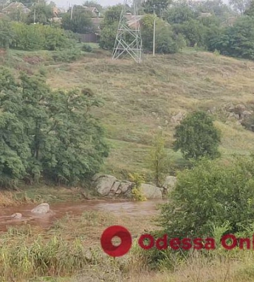 В реке Ингулец в Кривом Роге покраснела вода