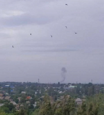 Оккупанты снова неосторожно курят на аэродроме – в Мелитополе раздался сильный взрыв