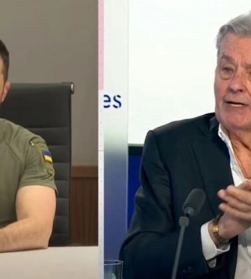 Ален Делон в інтерв’ю з Зеленським: Я ніколи не буду таким, як ви