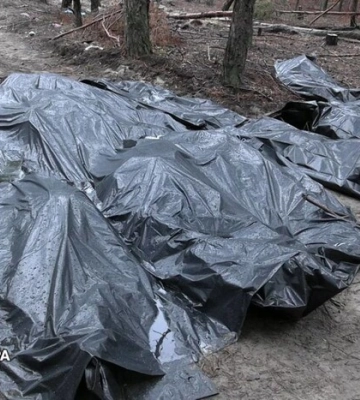 В Ізюмі завершено ексгумацію тіл на місці масових поховань, піднято 447 тіл