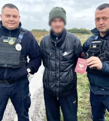 Под Харьковом полиция поймала скрывавшегося в лесу рашиста 