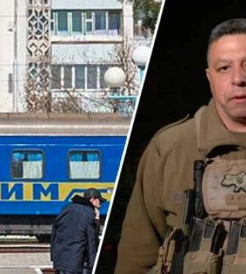 ЗСУ встановлюють вогневий контроль над залізницею, якою окупанти тягнуть резерви з Криму