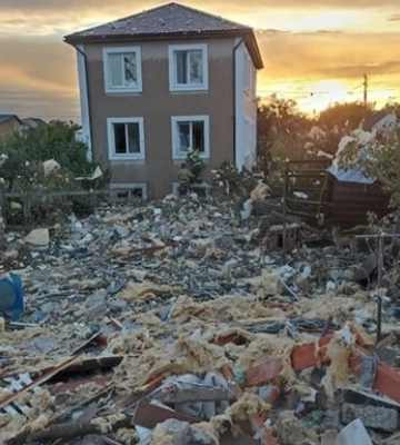 В Крыму из-за утечки газа взорвался дом