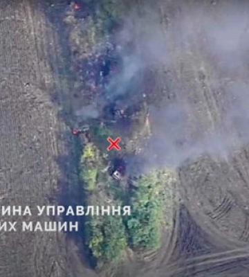 Разведчики 92 мехбригады уничтожили комплекс российских &quot;Орланов&quot;. ВИДЕО