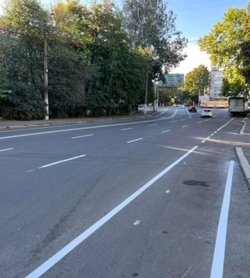 На Одному з масштабних перехресть в Одесі з&#039;явилась нова розмітка, - ФОТО