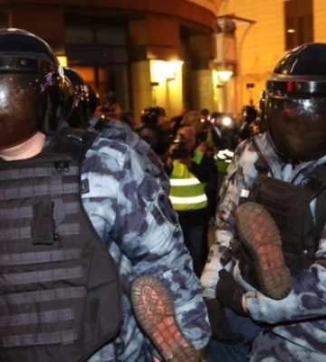 На акціях проти мобілізації у росії - сотні затриманих