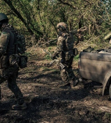 Карта бойових дій в Україні 25 вересня
