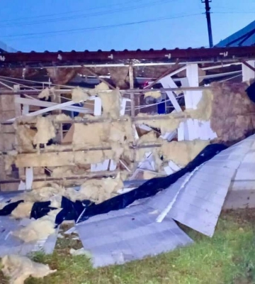 По Нікопольському району вночі випустили понад 170 снарядів: фото руйнувань