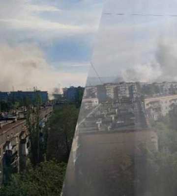 В оккупированном Алчевске &quot;хлопок&quot;: кадры, как неудачно &quot;покурили&quot;