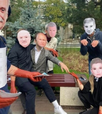 У Кишиневі пройшов мітинг проти кремлівських пропагандистів 