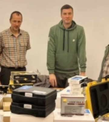 Лісівники Чехії передали спеціалізований інструментарій для проведення національної інвентаризації лісів