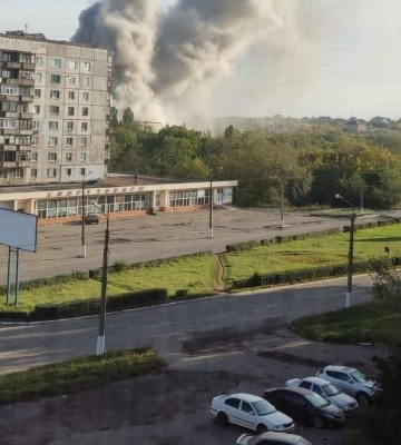 В Алчевске взрыв на вражеском складе