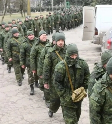 Мобілізованих росіян без підготовки кидають на лінію зіткнення – Генштаб