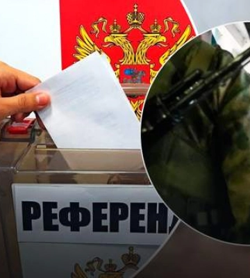 Нарисовали цифры: оккупанты назвали &quot;референдумы&quot; на Донбассе и Запорожье состоявшимися