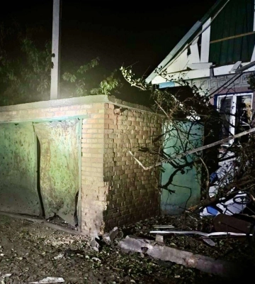 Ворог всю ніч обстрілював чотири громади на Дніпропетровщині