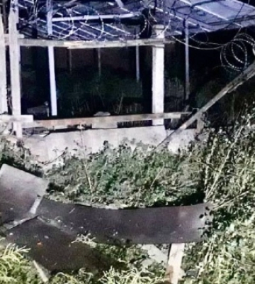 Враг всю ночь обстреливал Никопольский район – 130 «прилетов»