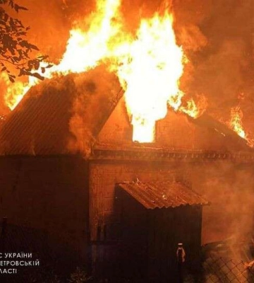 У Кам&amp;#039;янському вщент згорів дачний будинок