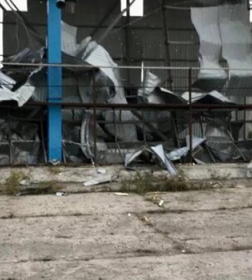 Россияне нанесли удар по окрестностям Николаева. ФОТОрепортаж