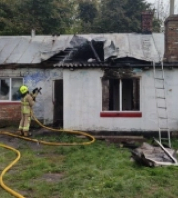 У Рівненському районі горів житловий будинок