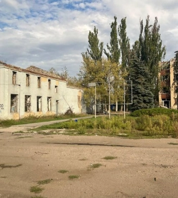 Херсонщина: деокуповане Високопілля зруйноване на 80% (фото, відео)