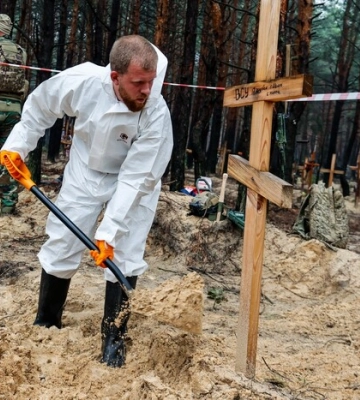 Кількість жертв російських загарбників на деокупованій Харківщині може бути більшою, ніж у Бучі, - МВС