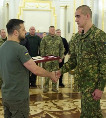 Строковик отримав Золоту Зірку за шість збитих літаків