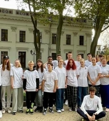 З Одеси до Румунії вирушили юні баскетболісти, вони зіграють з командами міста-побратима