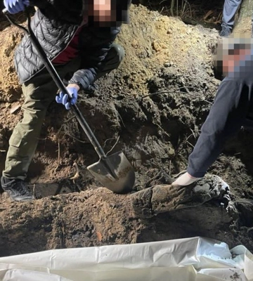 Під час допиту окупант зізнався у вбивстві мирного жителя у Бучі 